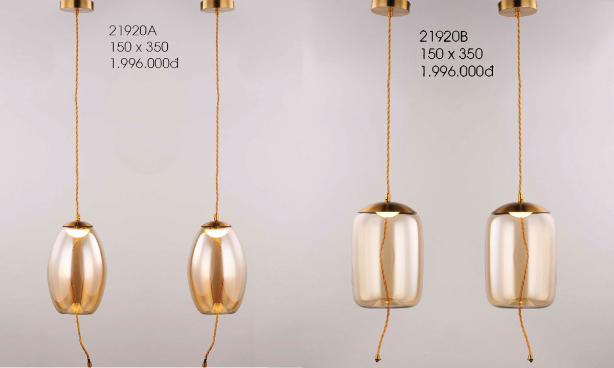 Đèn Thả Trang Trí Kiểu Dáng Hot Nhất Năm 2023